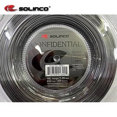 솔린코 테니스스트링 컨피덴셜 1.25mm 200m 릴