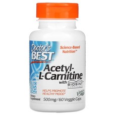 닥터스베스트 아세틸 엘 카르니틴 500mg 60캡슐 비오신트 L carnitine, 120g, 60개, 60정
