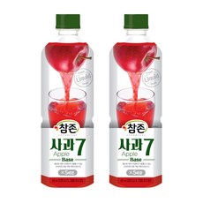 참존식품 사과7베이스 835ml, 2개