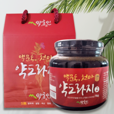 약초인 맥문동 천마 약도라지고 1kg 도라지청, 1개, 1개입