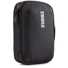 A.MINE Thule 서브테라 파워셔틀 전자기기 파우치 블랙 미니164471툴레, Medium, Black, Black