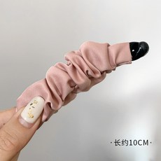 ENRMIIV 바나나 집게 세로 클립 포 니 테 일 미끄럼 방지 머리핀 심 플 한 스타일 헤 어 핀 고정 한국 식 핑크