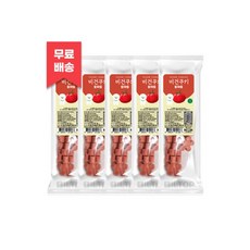 주베베 오리지널 비건 쿠키 토마토 40g x 5개 저알러지 야채 강아지 간식, 주베베 오리지널 비건 쿠키 토마토 40g x 5개 /저 - 주베베