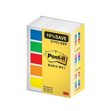 쓰리엠 포스트잇 플래그 알뜰팩 683-10A, 10EA, 8P