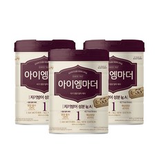 남양 아이엠마더 캔분유 800g 1단계 3캔, 3개
