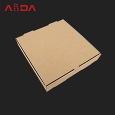 크라프트 합지 피자박스 10인치 27mm x 27mm x 45mm 100개, 1개
