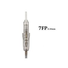 오토 MTS 니들 카트리지 10pcs 1P 2P 3P 쉬운 클릭 영구 메이크업 기계 눈썹 립 로타리 펜 111860, 10개_7FP 0.30mm