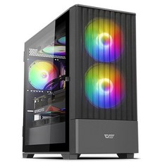 darkFlash DNM600 MAX MESH RGB 블랙, DNM600 MAX(블랙)