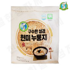 [31마켓] 성경식품 구수한 성경 현미 누룽지, 150g, 4개