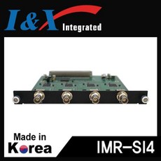 ATP362400[초대박]IMR 입력 SDIBNC SI4 3G 아이앤엑스 4채널 모듈 VGA선택기 KVM스위치, 단일옵션