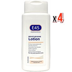 영국 E45 모이스처라이징 로션 200ml 4팩, 4개