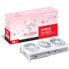 파워컬러 레드 데빌 AMD 라데온 RX 7800 XT 16GB GDDR6 그래픽 카드