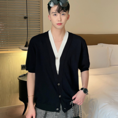 남자반팔가디건 TOP01