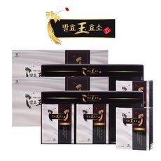 발효왕효소 홍삼 통곡물 발효효소 소화효소제 현미 보리 흑미 황국균 효모 2개월분 120포, 1세트