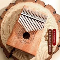 칼림바 초보자입문악기 금 초보자 칼림바친 미니 손가락 17음 노유양아보 21-10329, 01.[C종류]17음원목색손잡이-교