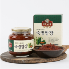 인산가 (주)인산가 정품 프리미엄 메주콩 죽염쌈장(500g 900g) 인산죽염 +2개 이상 구입시 9중9포 블랙흑삼크런치(10g) 4개, 500g, 2박스