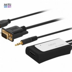 BSC VGA to HDMI 컨버터 NEXT-2418VHC 컨트롤러 인터넷허브 랜허브, 단일상품