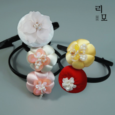 한복머리띠만들기