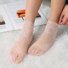 레이스스타킹양말