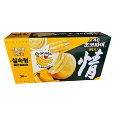오리온 초코파이 바나나맛 케이크, 1110g × 5개, 5개, 1.11kg