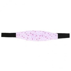 QDY 3xBaby 유모차 카시트 보조 헤드 홀더 벨트 퍼플, 코튼, 보라색, 1개