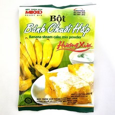 베트남 미코 봇 바나나 스팀 케이크 믹스 mikko Bot banh chuoi hap worldfood, 250g, 1개