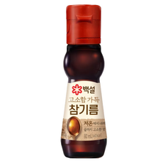 백설 고소함 가득 참기름, 80ml, 6개