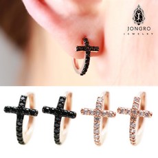 14k십자가귀걸이