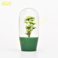 JDM 플라워 기어 시프트 노브 수동 아크릴 크리스탈 레버 변경 자동차 액세서리 7 가지 색상 10cm, 4) green, 04 green