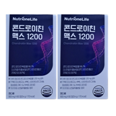 뉴트리원 콘드로이친 맥스 1200 900mg 60정 x2개, 2개