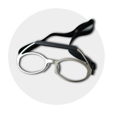 검도 안경 티타늄 합금 밴드형 무술 충격 보호 프레임, 보호 안경테, 기본