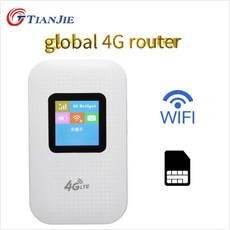 모바일 핫스팟 4G 잠금 해제 여행 라우터 포켓 Sim 카드 슬롯 Mifi LTE 모뎀 익스텐더 광대역 미니/휴대용/무선 와이파이 잠금 해제|모뎀, 1개, MF902 LCD, 단일