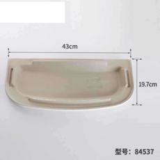 양변기 변기 물탱크 뚜껑 플레이트 파손 세라믹 커버, 1개, 84537 물 탱크 커버43x19_7CM