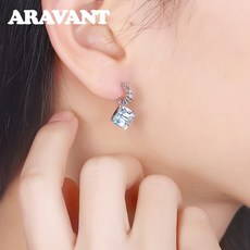아쿠아마린보석귀걸이