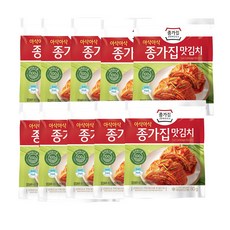 [종가집] 맛김치80g(파우치)x15EA(소포장), 80g, 15개