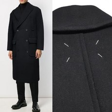 마르지엘라 롱 더블 코트