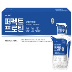 비락 고단백 고칼슘 산양유 퍼펙트 프로틴 마시는 단백질 음료 180ml 12팩, 12개