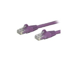 StarTech.com 4ft CAT6 Ethernet Cable - Purple CAT 6 Gigabit Ethernet Wire -650MH, 단일상품