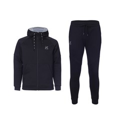 NAPPING(기모) HOOD FULL ZIP-UP SET(레귤러핏 팬츠) 기모 후드 조거팬츠 상하의 세트