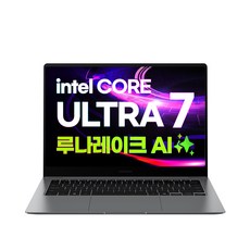 [삼성전자 공식파트너] 갤럭시북5 프로 NT940XHA-K71AR 인텔 울트라7 AI 터치스크린 사무용 고사양 영상편집 윈도우11 노트북, WIN11 Home, 32GB, 512GB, 그레이