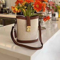 조이그라이슨 JOY GRYSON 캔버스 버킷 백 여성용 대용량 가방