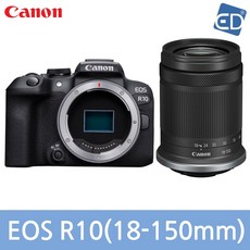 [캐논 정품] EOS R10 / 미러리스카메라/ED, 03 캐논정품 R10+RF 18-150mm