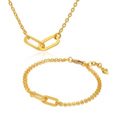 순금목걸이팔찌세트디자인