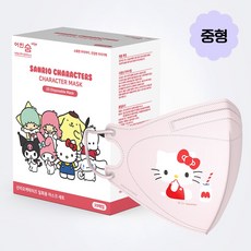 헬로키티중형마스크