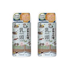 온천 입욕제 일본의 명탕 유두 450g 2개 일본