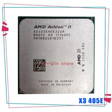 amd athlon ii x3 405e 405 에너지 효율 2.3GHz 트리플 코어 ad405ehdk32gi tdp 45w