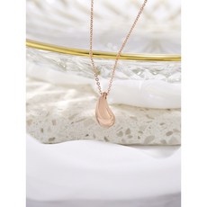 14k물방울목걸이