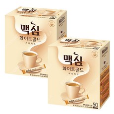 동서 맥심 화이트골드 커피믹스, 11.7g, 50개입, 2개