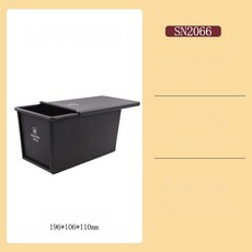 Sanneng 토스트 몰드 450G 저당 박스 250G 베이킹 가정용 비 스틱 빵 Sn2196, 16 450g aluminum alloy with co, 1개