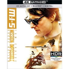 블루레이 Mission: Impossible - Rogue Nation (4K UHD + Blu-ray + Digital)